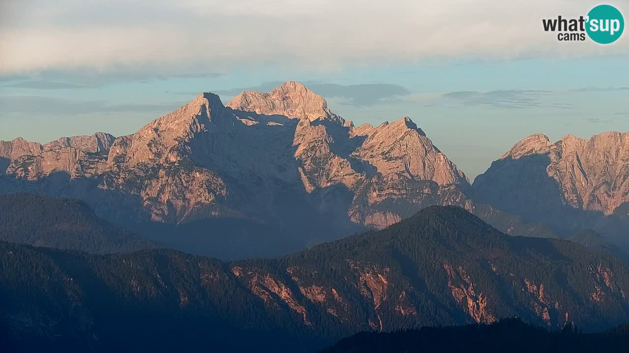 Koča na Golici Webcam (1582 m) – Slowenien