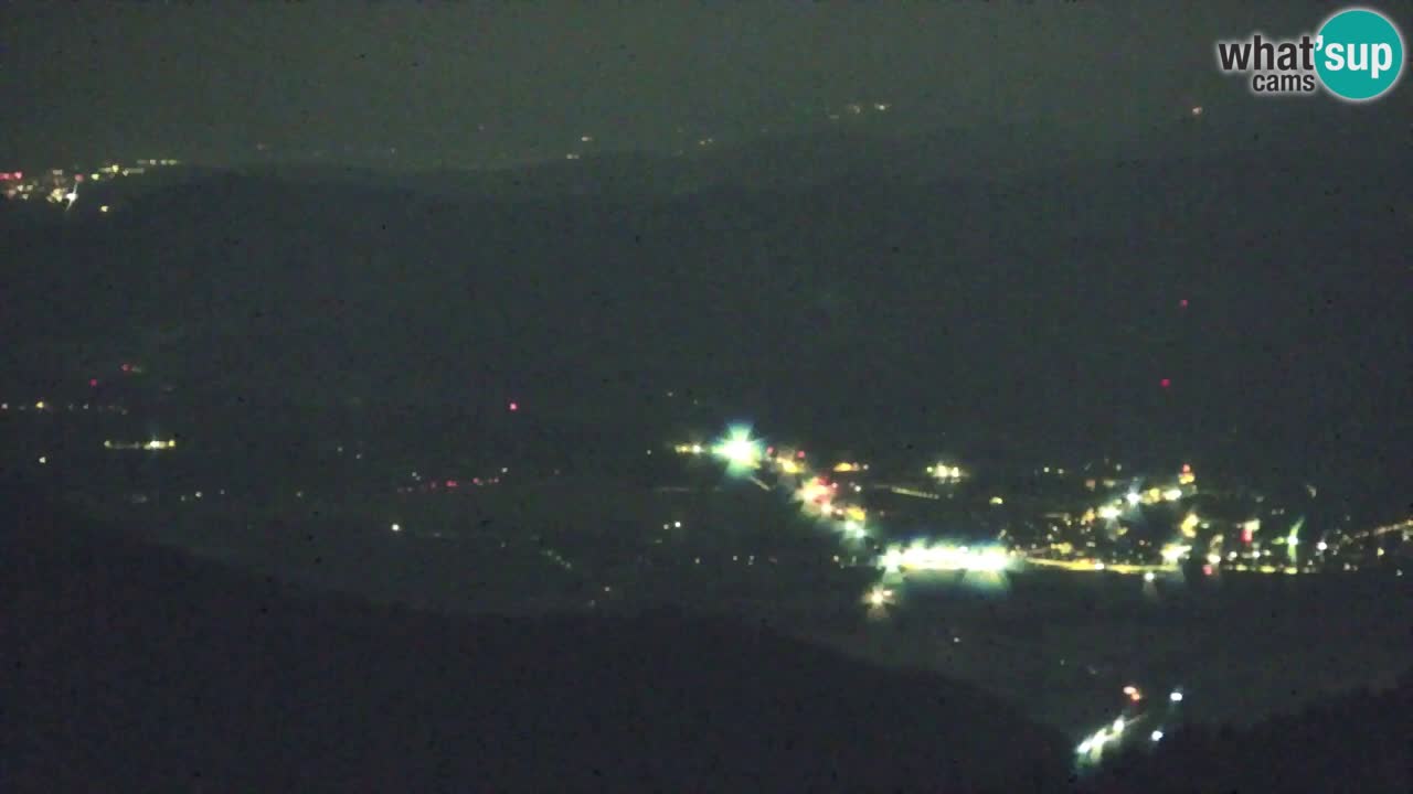 Koča na Golici Webcam (1582 m) – Slowenien