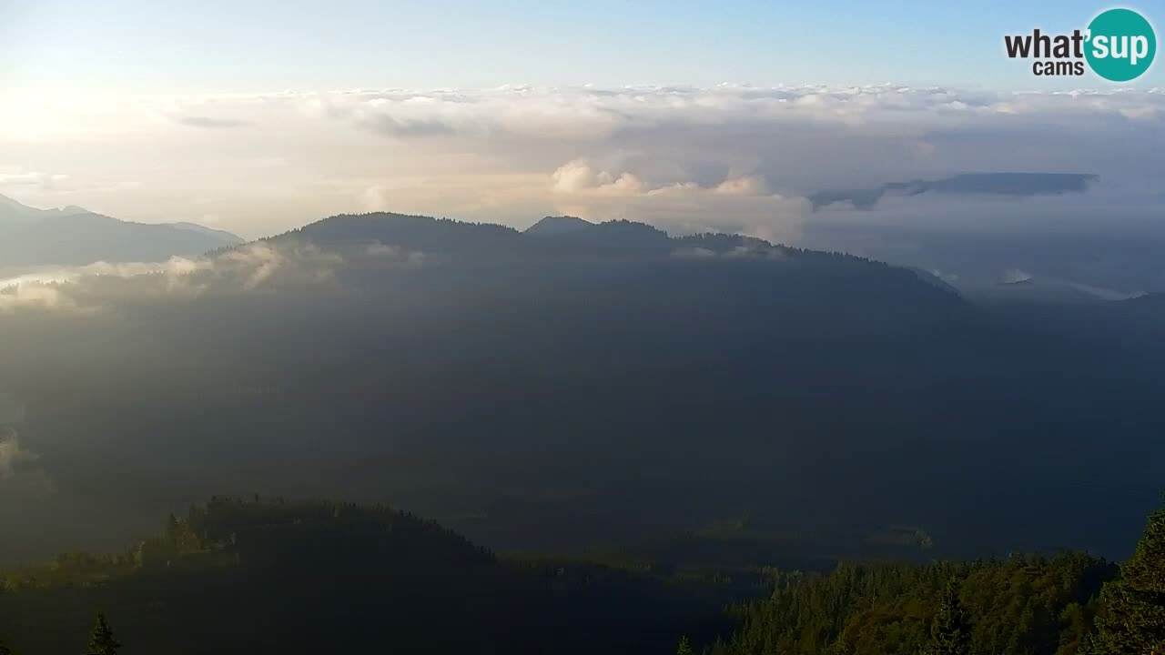 Web kamera Koča na Golici (1582 m) – Slovenija
