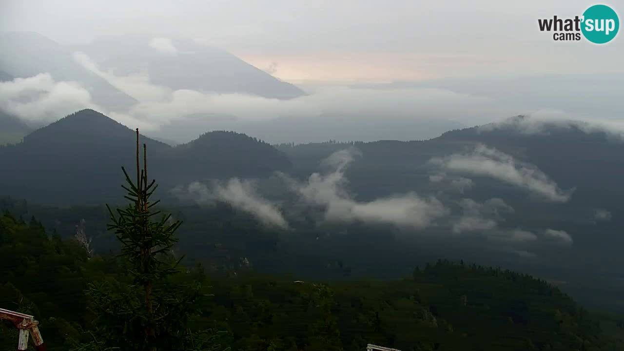 Webcam Chalet sur Golica (1582 m) – Slovénie