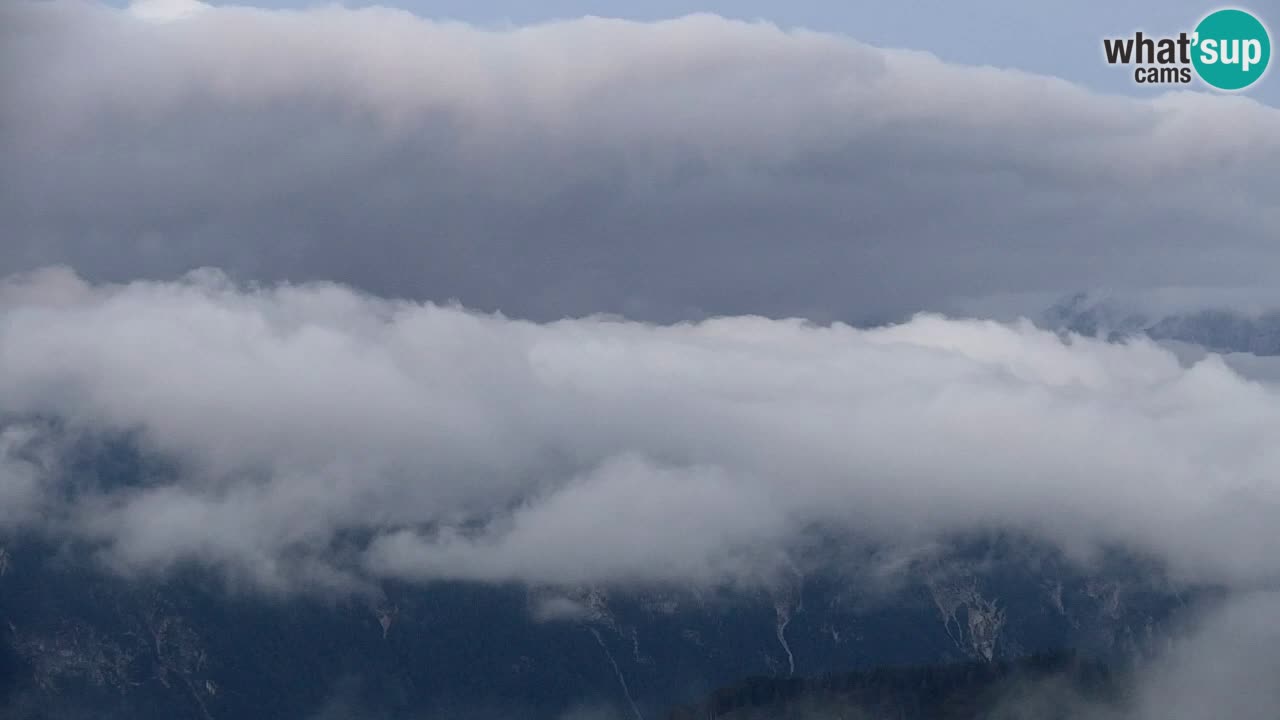 Koča na Golici Webcam (1582 m) – Slowenien