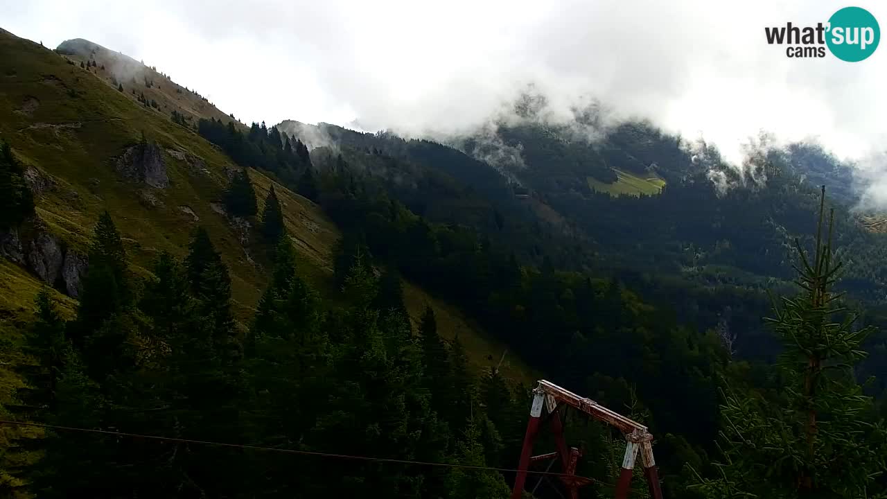 Webcam en Golica (1582 m) – Eslovenia