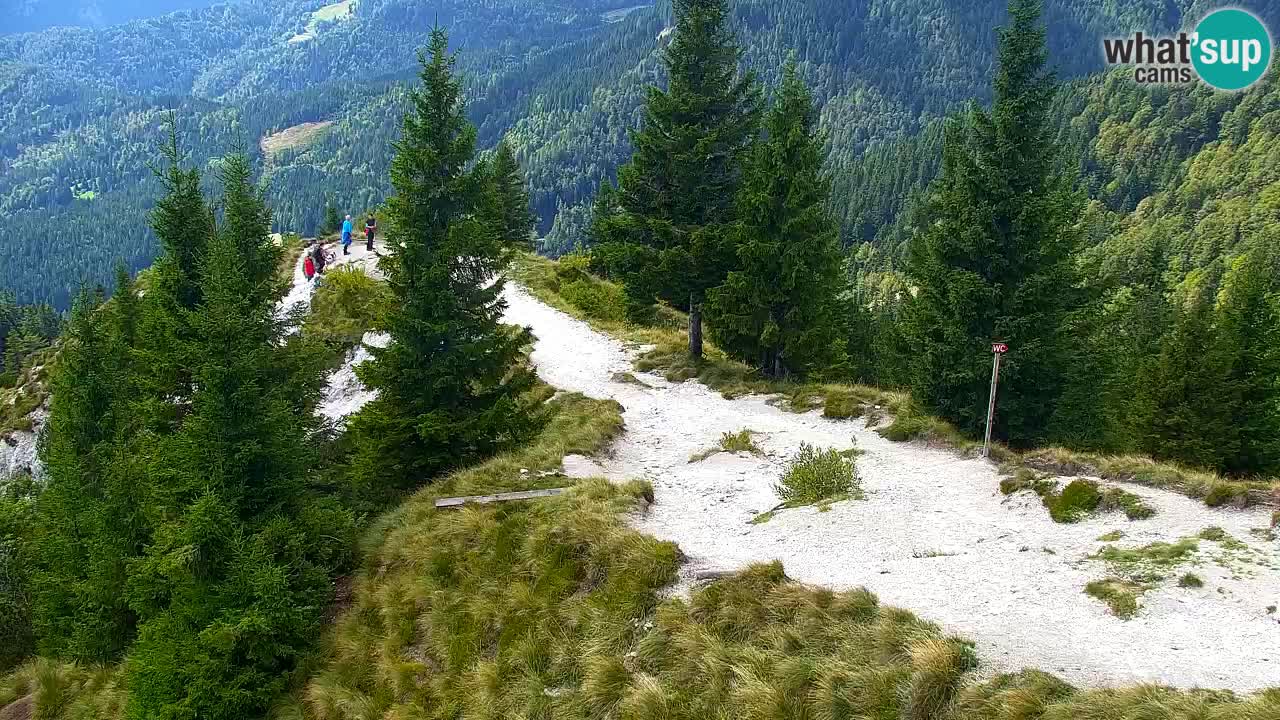 Webcam na Golici – Baita di montagna (1582 m) – Slovenia