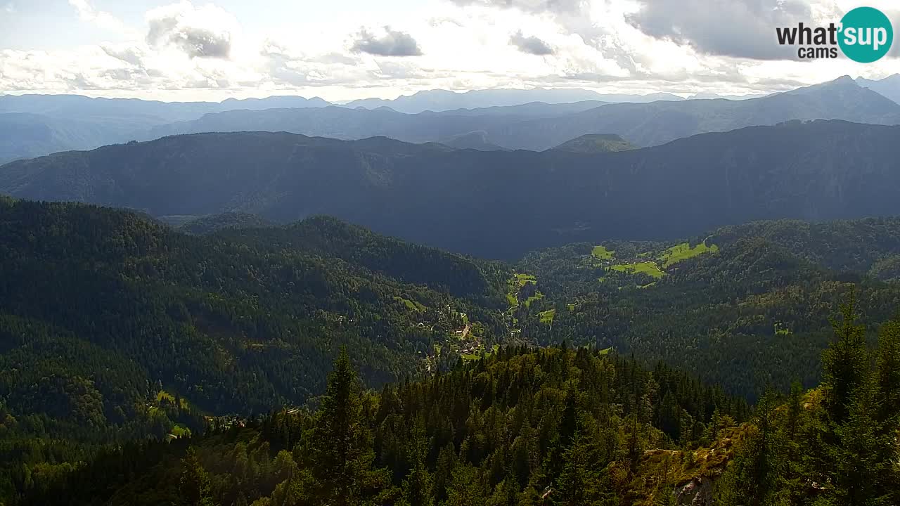 Webcam na Golici – Baita di montagna (1582 m) – Slovenia