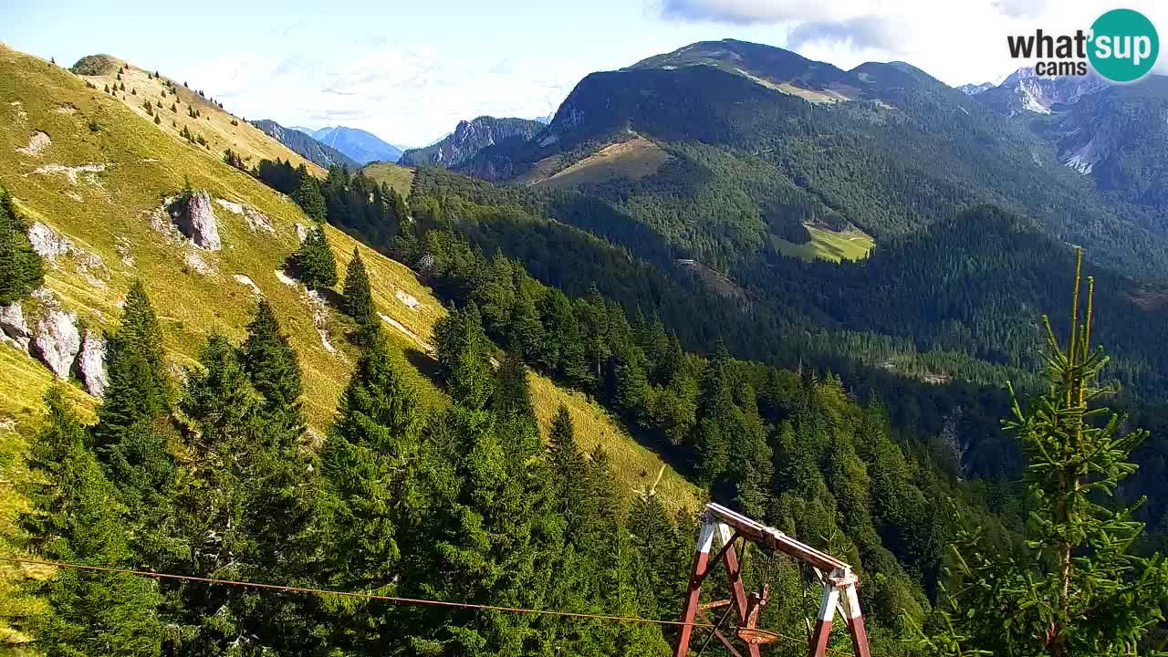 Webcam en Golica (1582 m) – Eslovenia