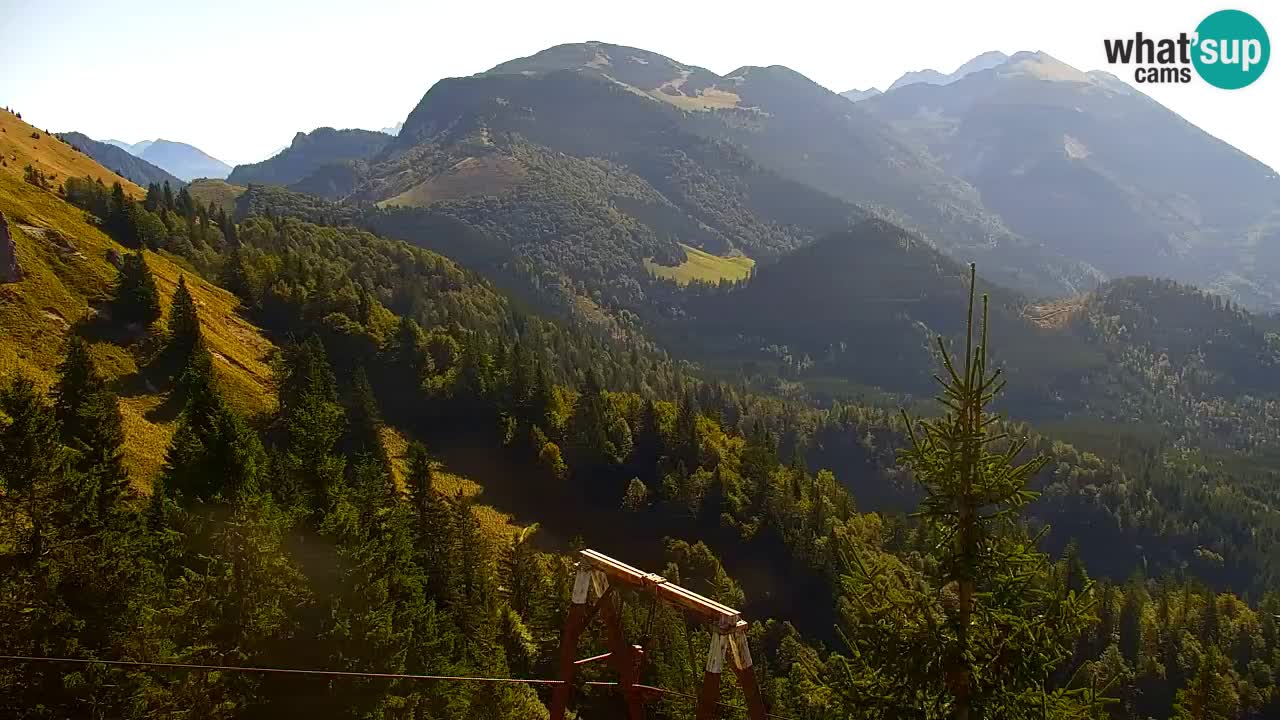Spletna kamera Koča na Golici (1582 m) – Jesenice