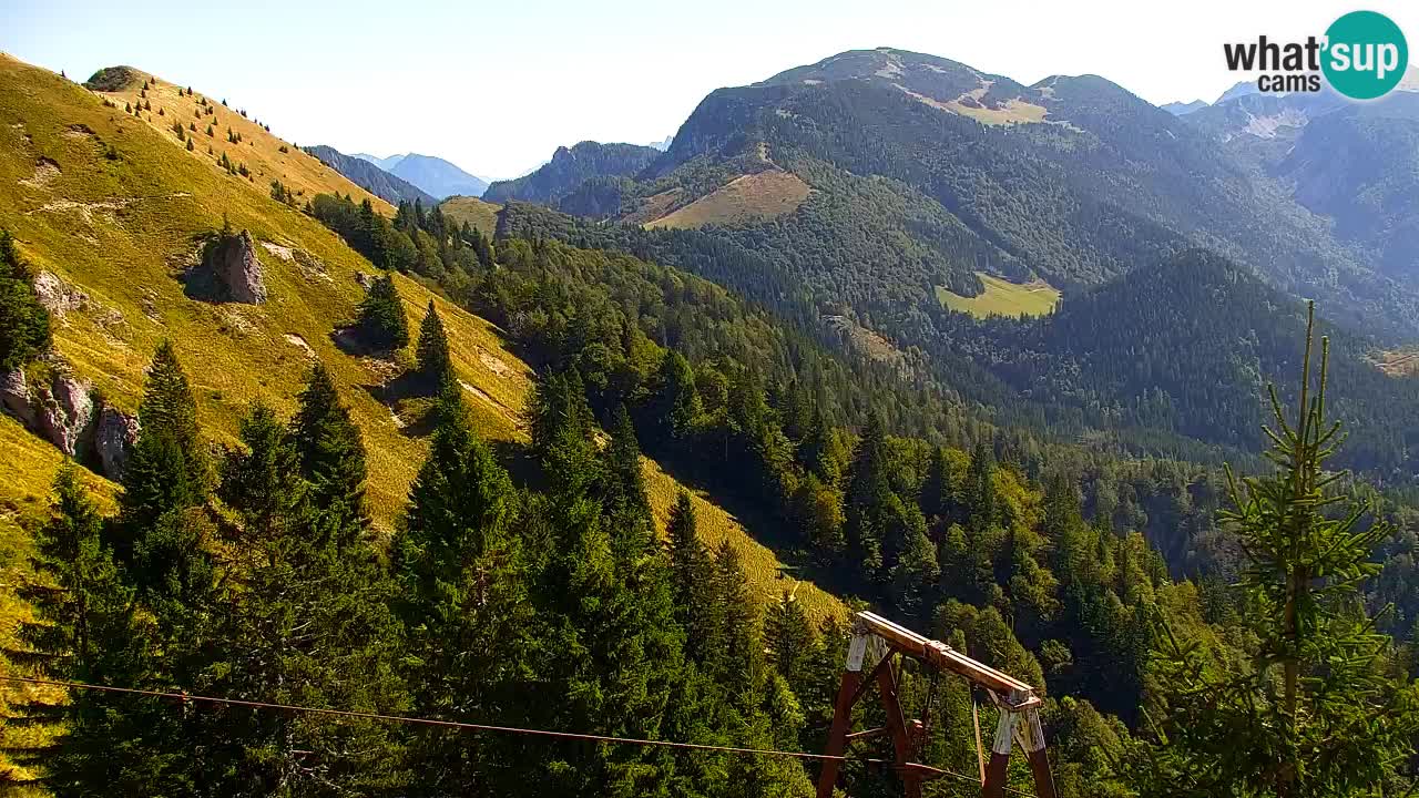 Webcam Chalet sur Golica (1582 m) – Slovénie