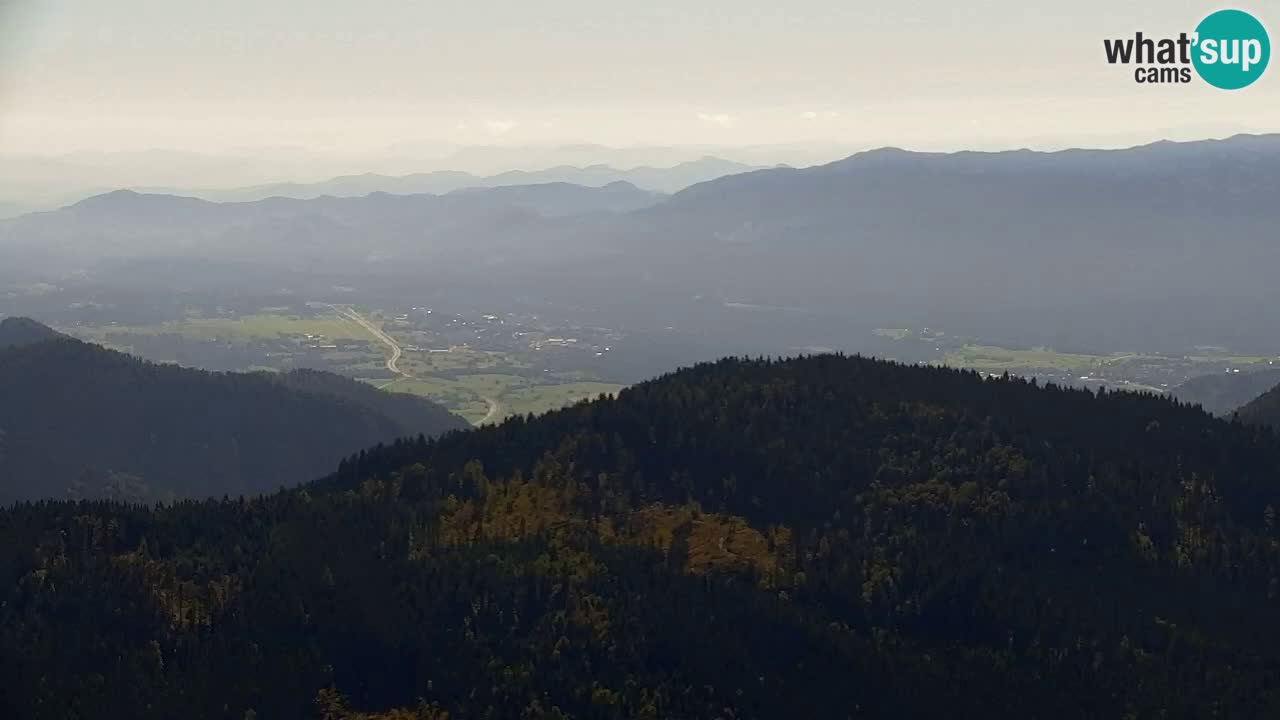 Spletna kamera Koča na Golici (1582 m) – Jesenice
