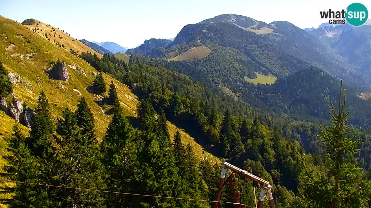 Webcam en Golica (1582 m) – Eslovenia