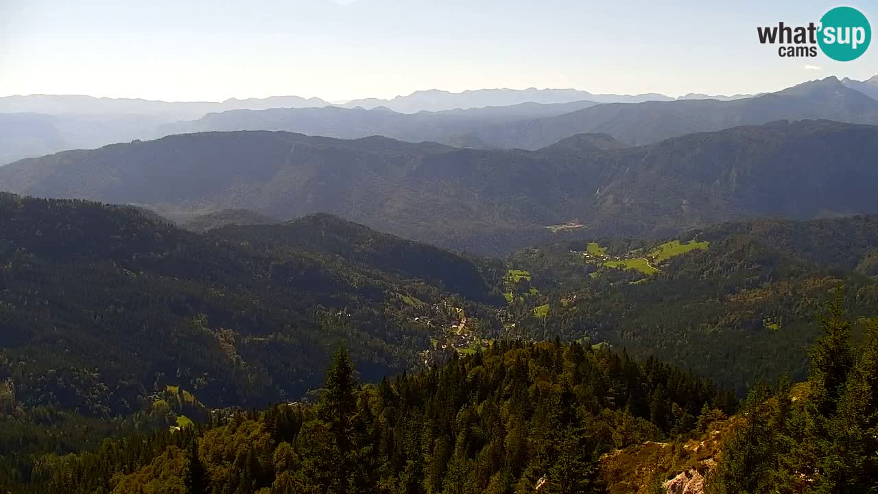 Spletna kamera Koča na Golici (1582 m) – Jesenice