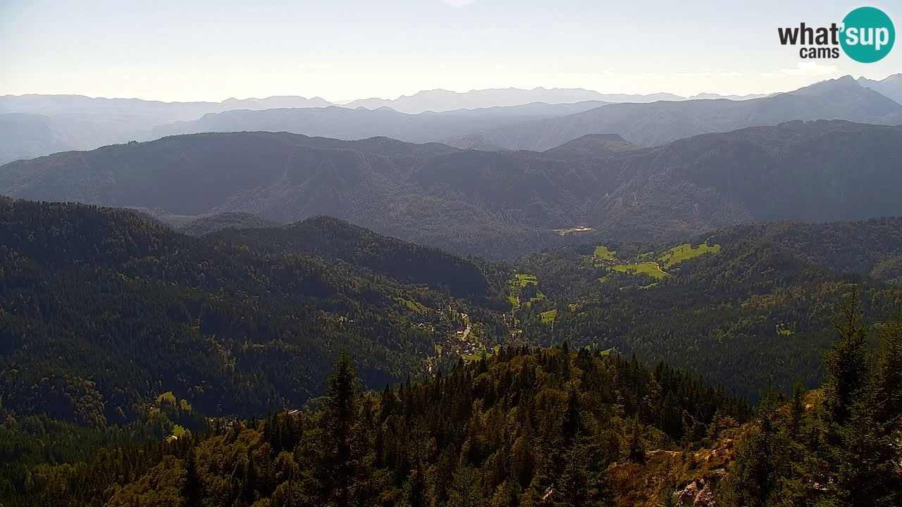 Webcam na Golici – Baita di montagna (1582 m) – Slovenia