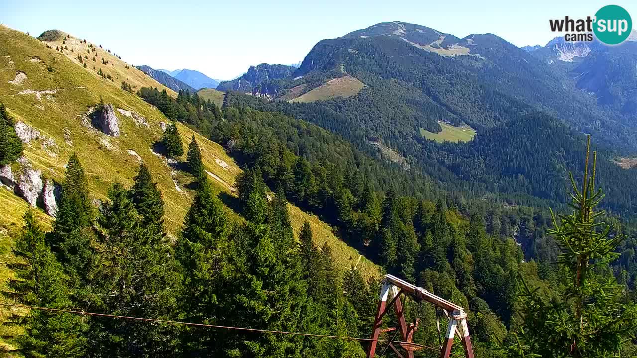 Webcam Chalet sur Golica (1582 m) – Slovénie