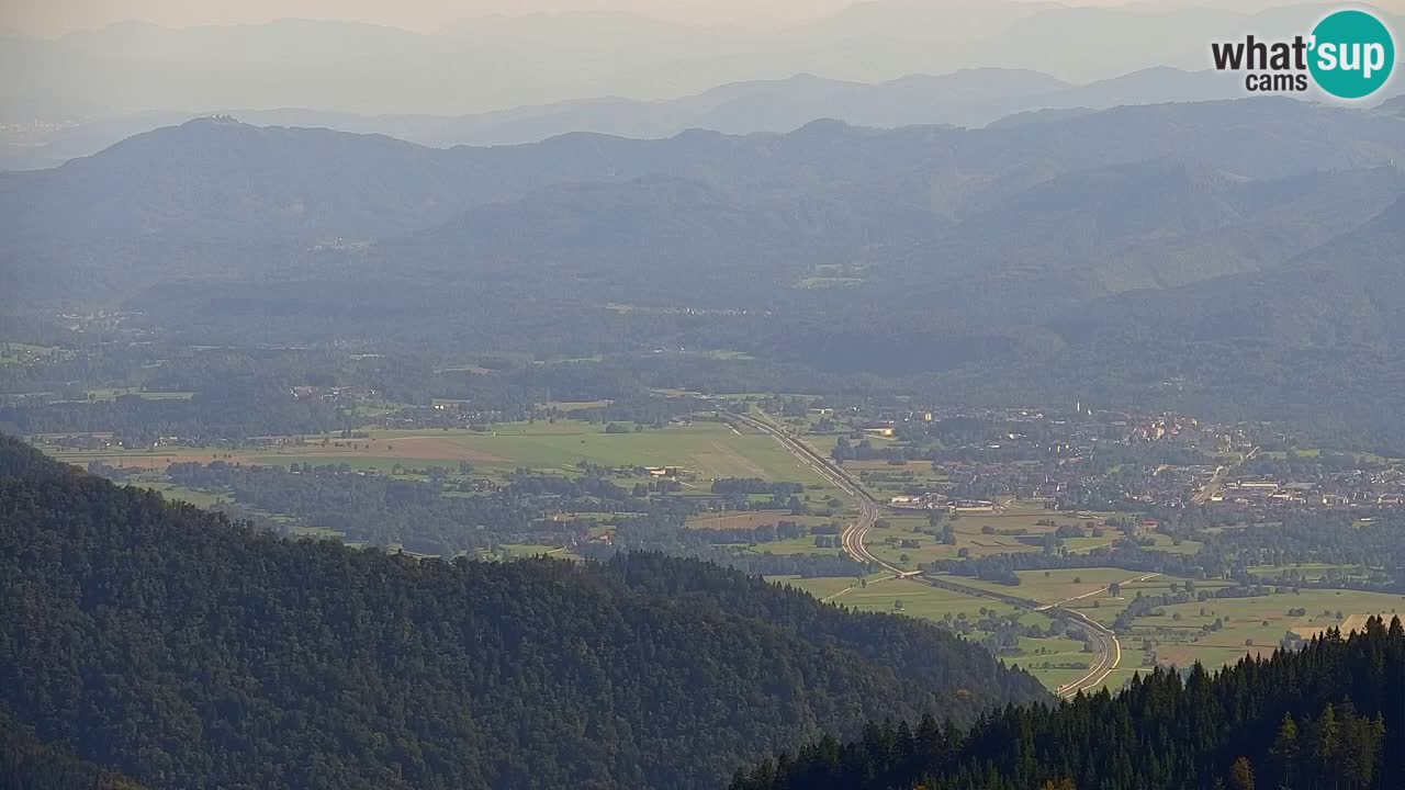 Webcam en Golica (1582 m) – Eslovenia