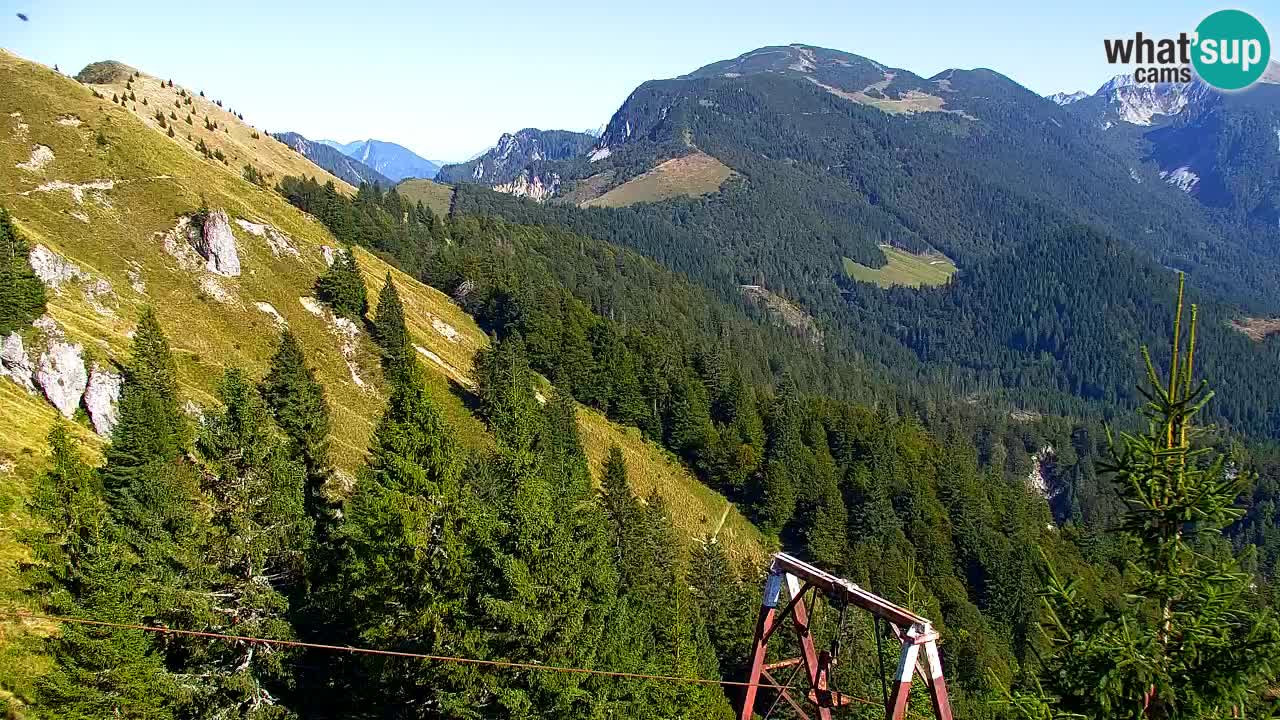 Webcam na Golici – Baita di montagna (1582 m) – Slovenia