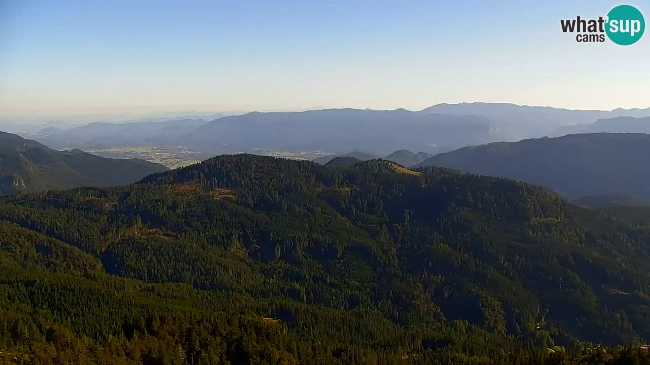Spletna kamera Koča na Golici (1582 m) – Jesenice
