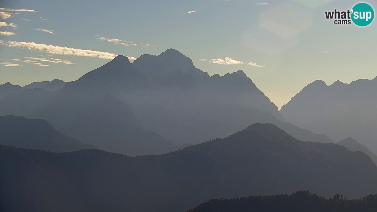 Koča na Golici Webcam (1582 m) – Slowenien