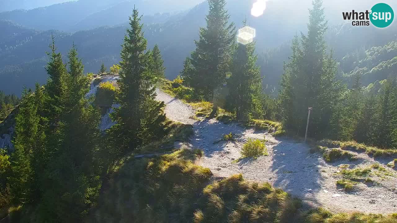 Webcam na Golici – Baita di montagna (1582 m) – Slovenia