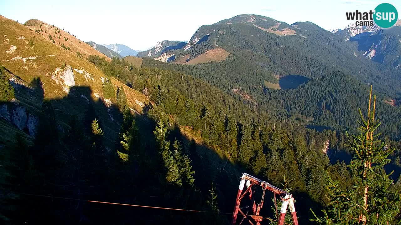 Web kamera Koča na Golici (1582 m) – Slovenija