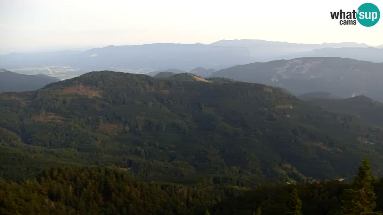Webcam na Golici – Baita di montagna (1582 m) – Slovenia