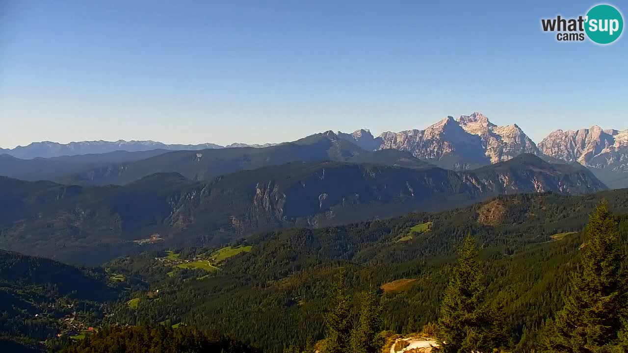 Spletna kamera Koča na Golici (1582 m) – Jesenice