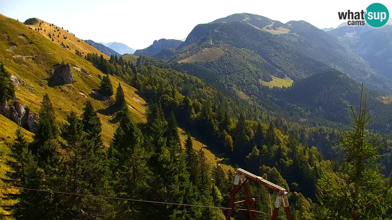 Webcam Chalet sur Golica (1582 m) – Slovénie