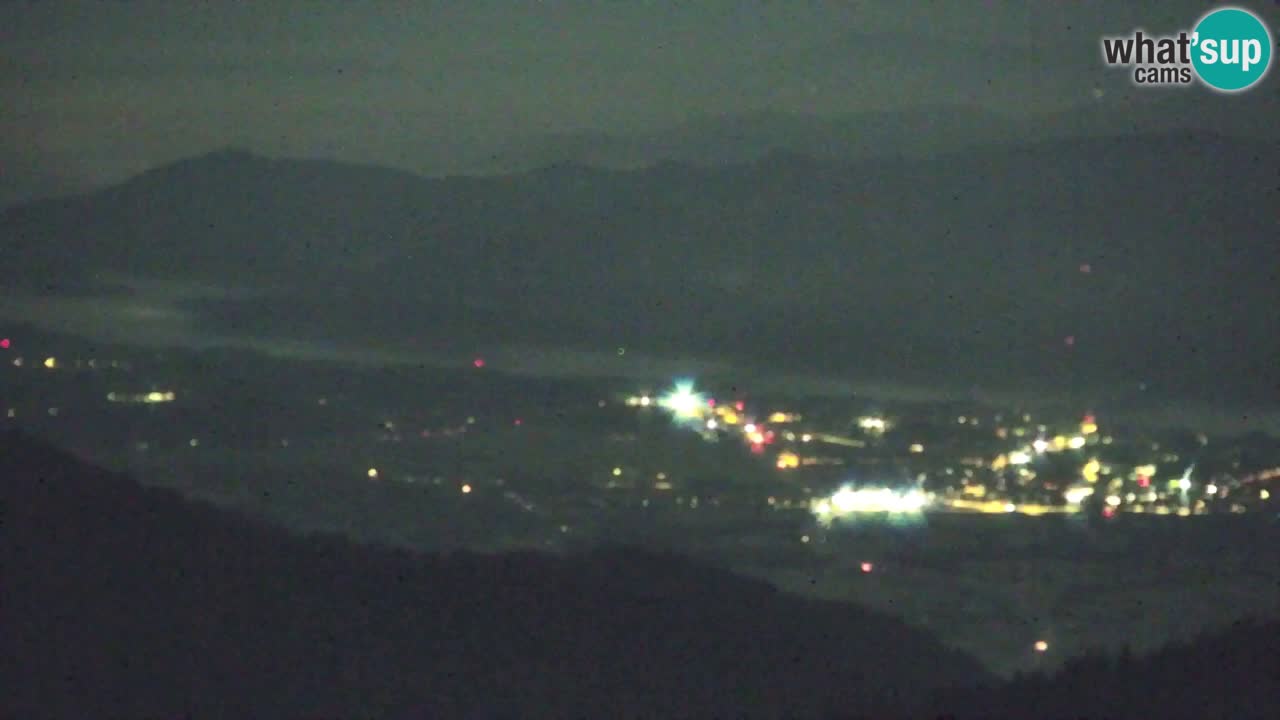 Webcam en Golica (1582 m) – Eslovenia