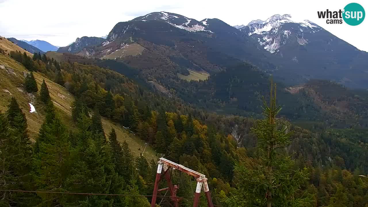 Webcam en Golica (1582 m) – Eslovenia