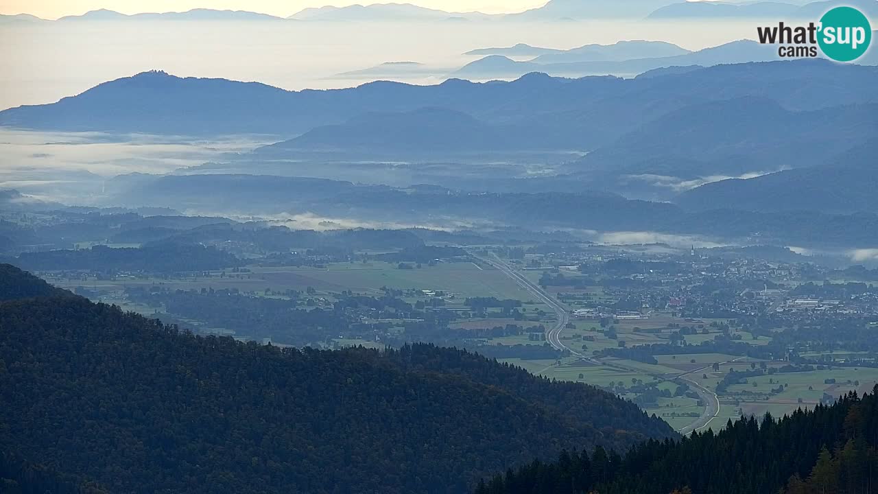 Webcam en Golica (1582 m) – Eslovenia