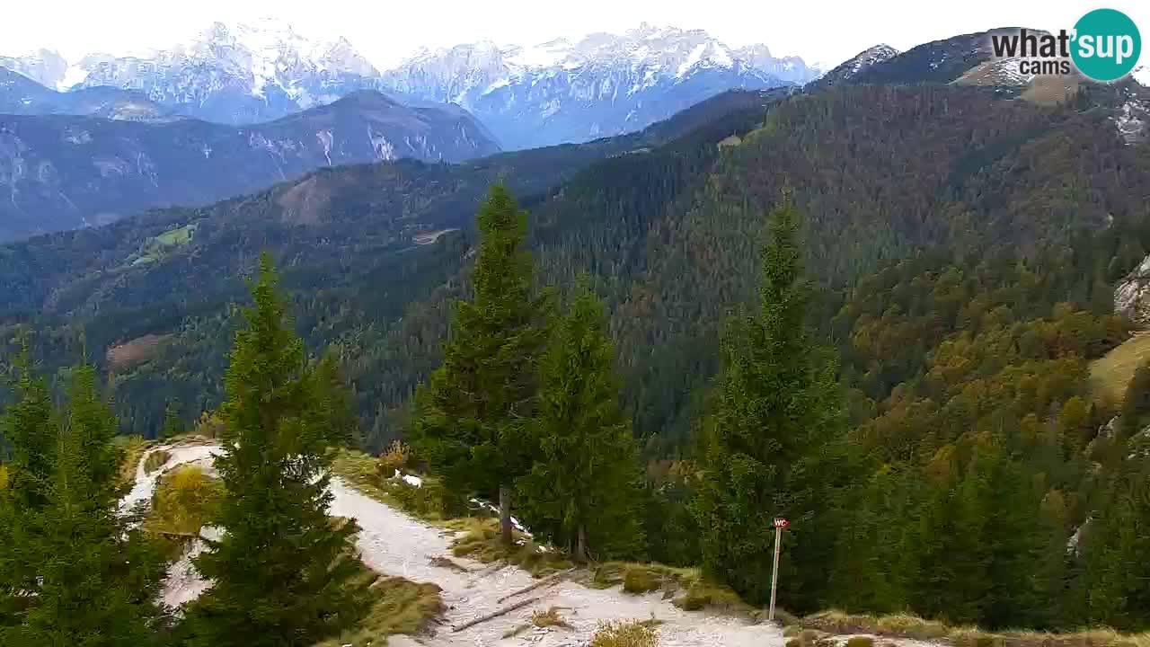 Webcam na Golici – Baita di montagna (1582 m) – Slovenia