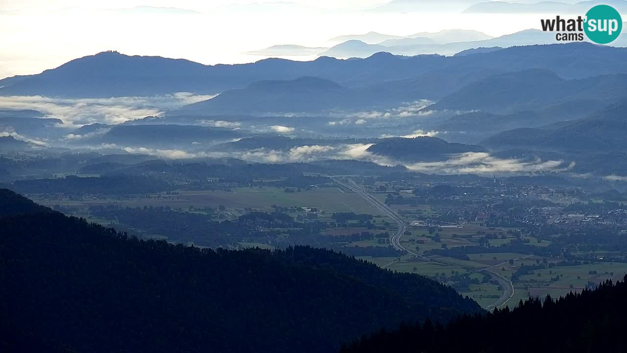 Spletna kamera Koča na Golici (1582 m) – Jesenice