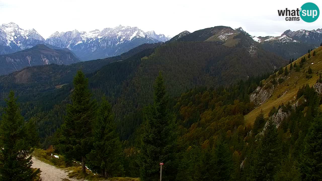 Webcam Chalet sur Golica (1582 m) – Slovénie