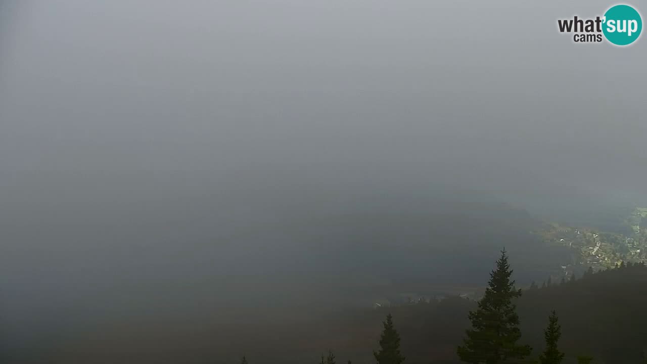 Koča na Golici Webcam (1582 m) – Slowenien