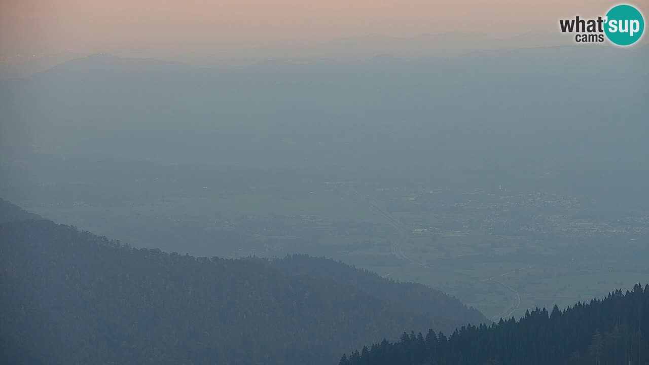 Webcam en Golica (1582 m) – Eslovenia