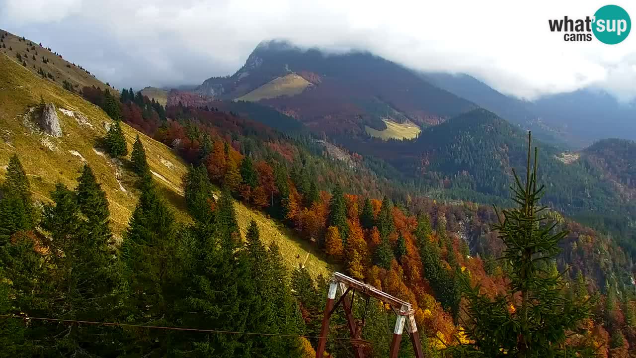 Webcam Chalet sur Golica (1582 m) – Slovénie