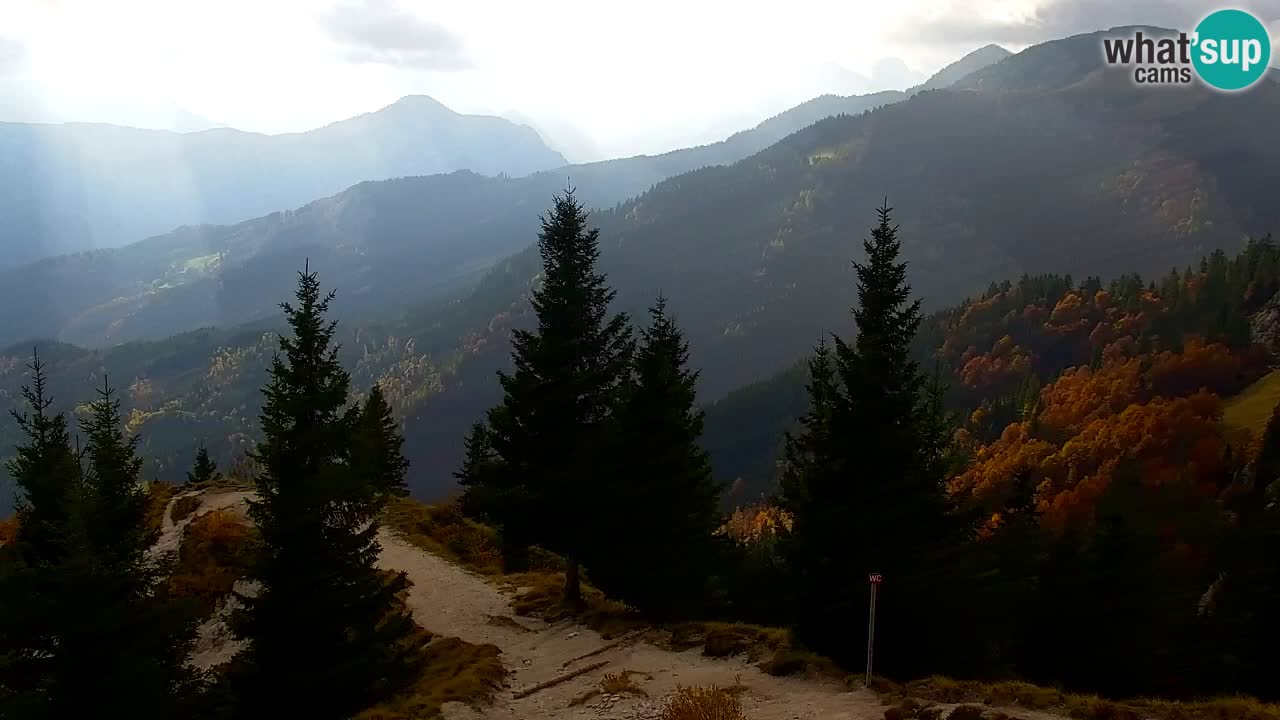 Webcam en Golica (1582 m) – Eslovenia