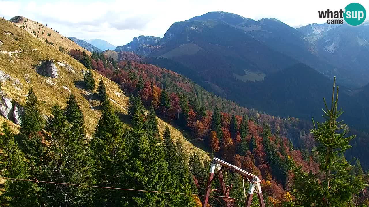 Spletna kamera Koča na Golici (1582 m) – Jesenice
