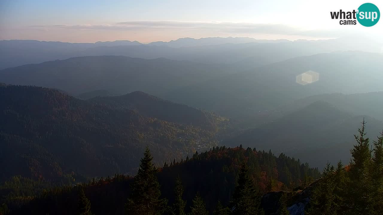 Web kamera Koča na Golici (1582 m) – Slovenija
