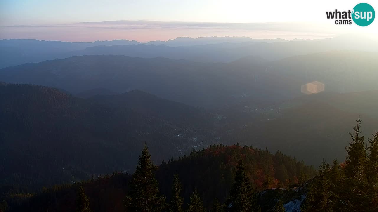Webcam en Golica (1582 m) – Eslovenia