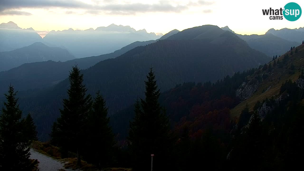 Webcam en Golica (1582 m) – Eslovenia