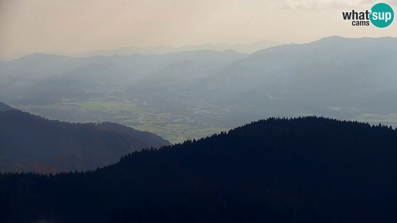 Spletna kamera Koča na Golici (1582 m) – Jesenice