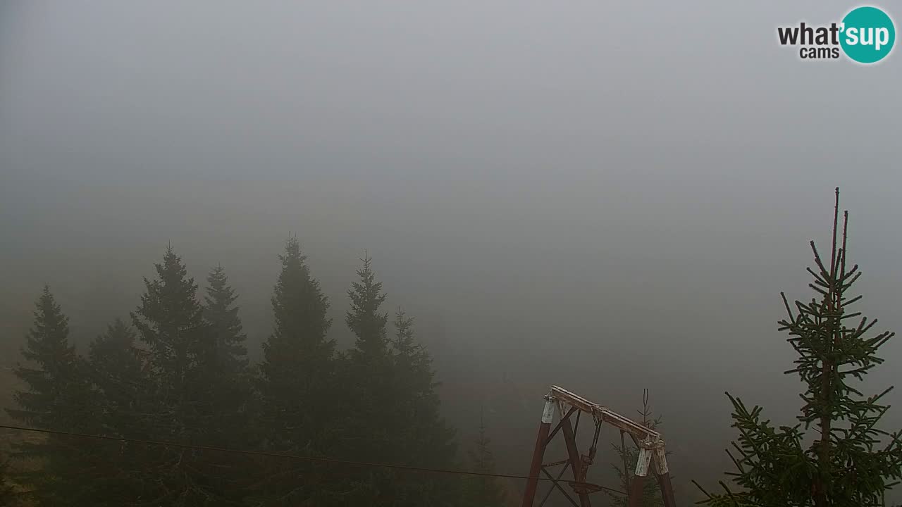 Spletna kamera Koča na Golici (1582 m) – Jesenice