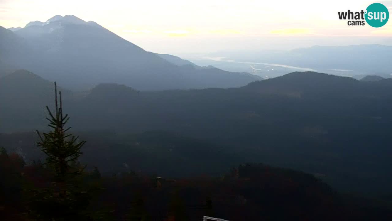 Webcam na Golici – Baita di montagna (1582 m) – Slovenia