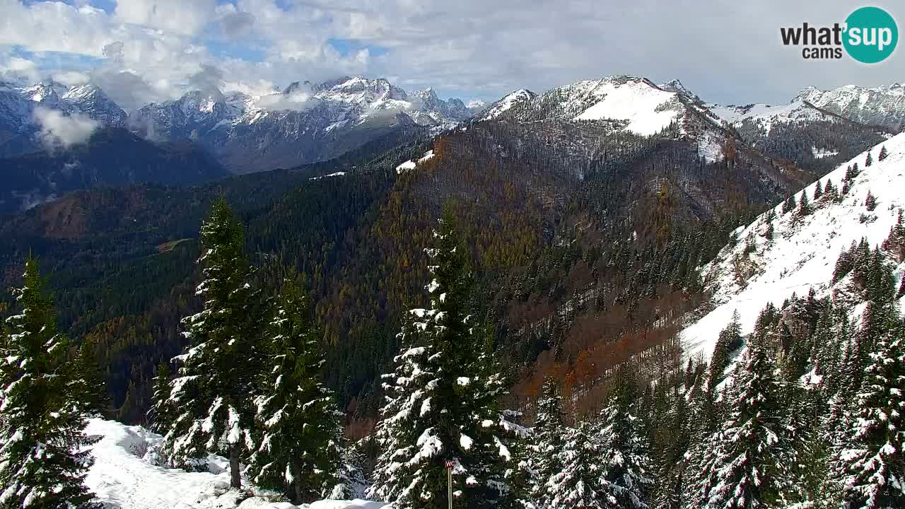 Webcam en Golica (1582 m) – Eslovenia