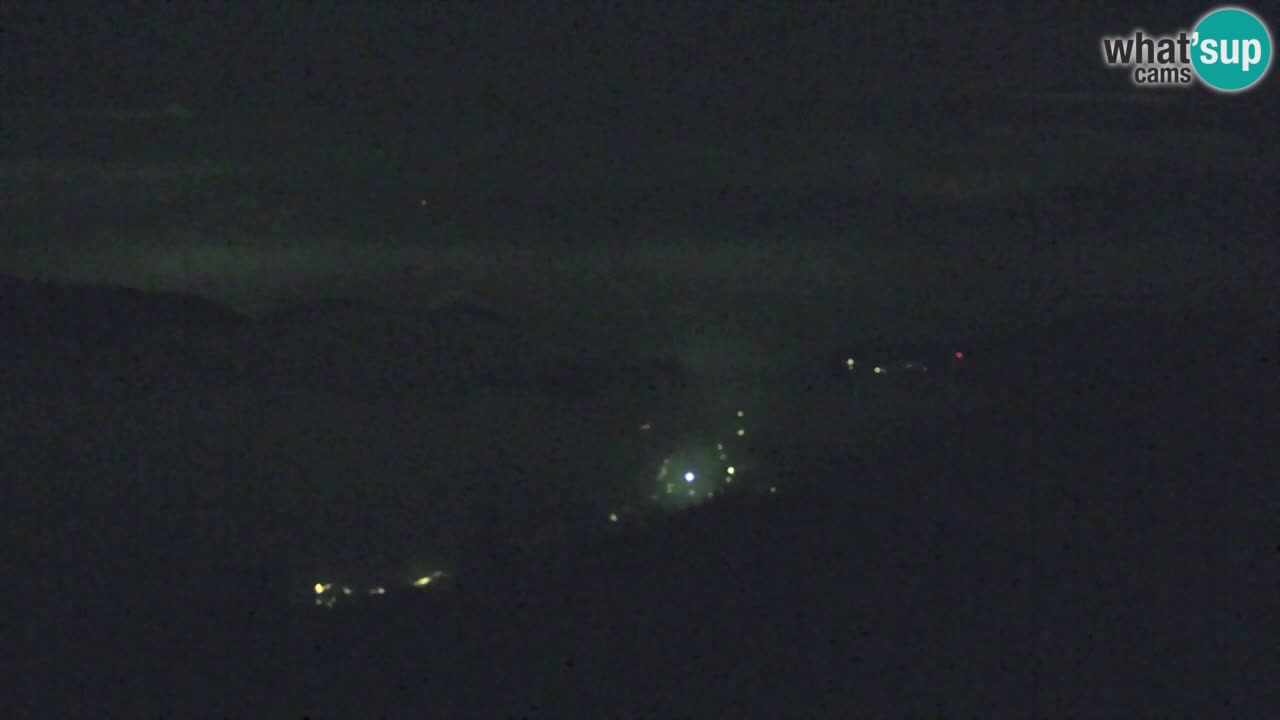 Koča na Golici Webcam (1582 m) – Slowenien