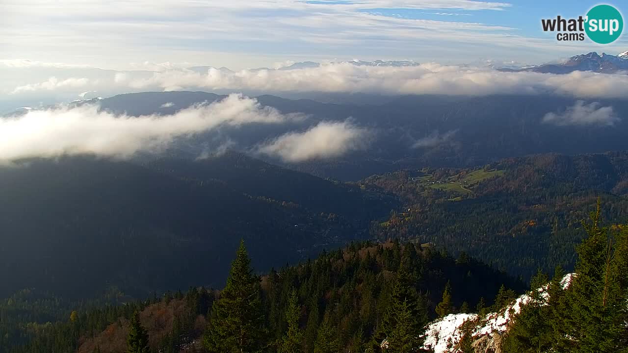 Webcam na Golici – Baita di montagna (1582 m) – Slovenia