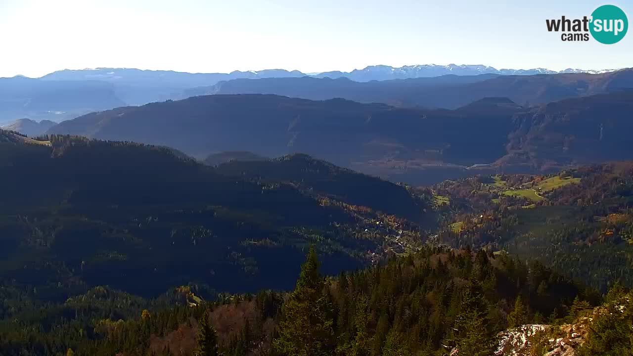 Koča na Golici Webcam (1582 m) – Slowenien