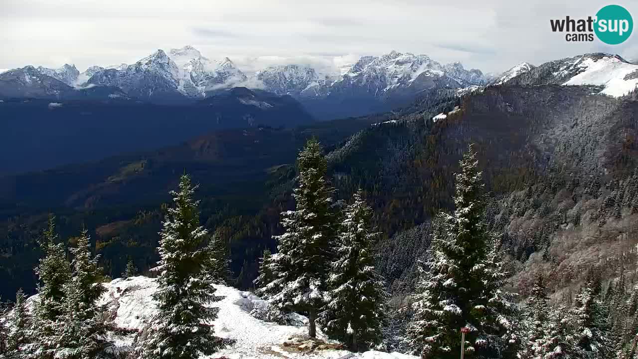 Webcam na Golici – Baita di montagna (1582 m) – Slovenia