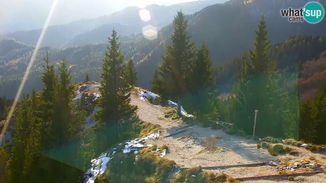 Webcam na Golici – Baita di montagna (1582 m) – Slovenia