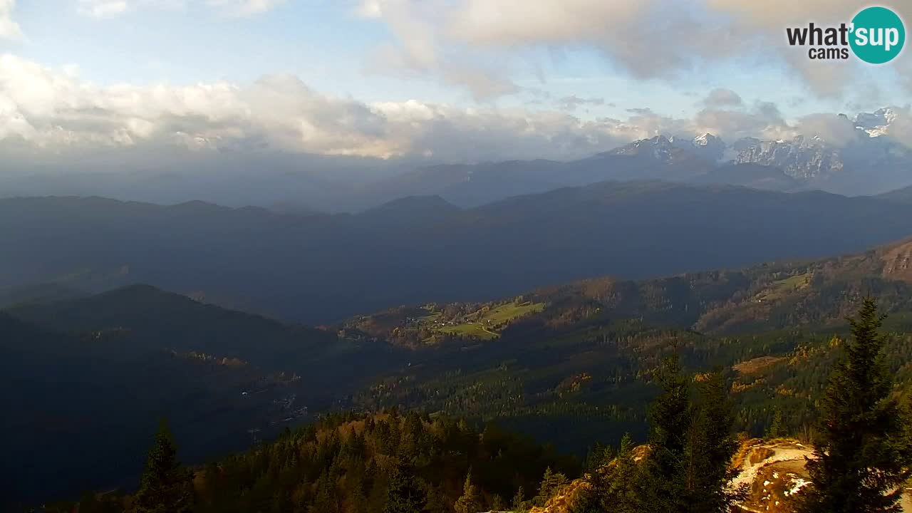 Webcam na Golici – Baita di montagna (1582 m) – Slovenia