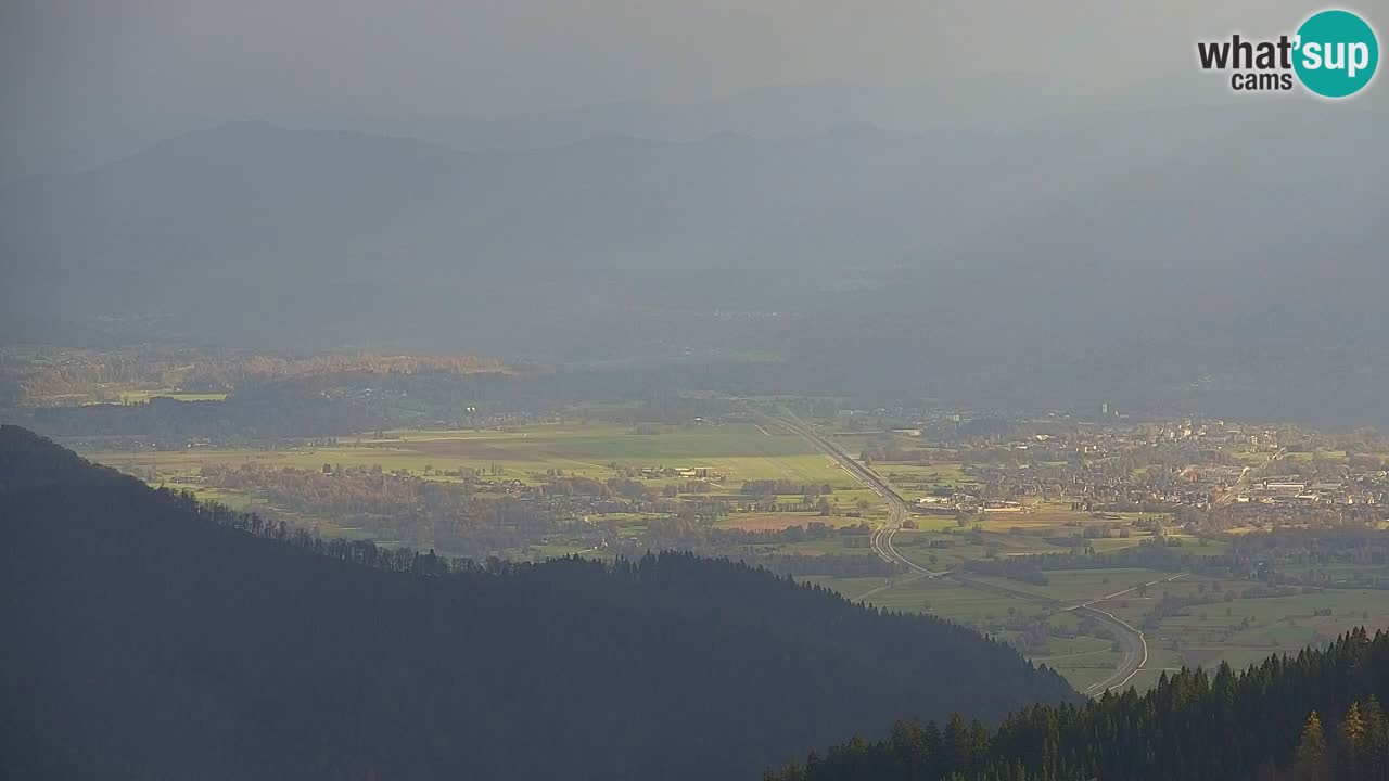 Spletna kamera Koča na Golici (1582 m) – Jesenice